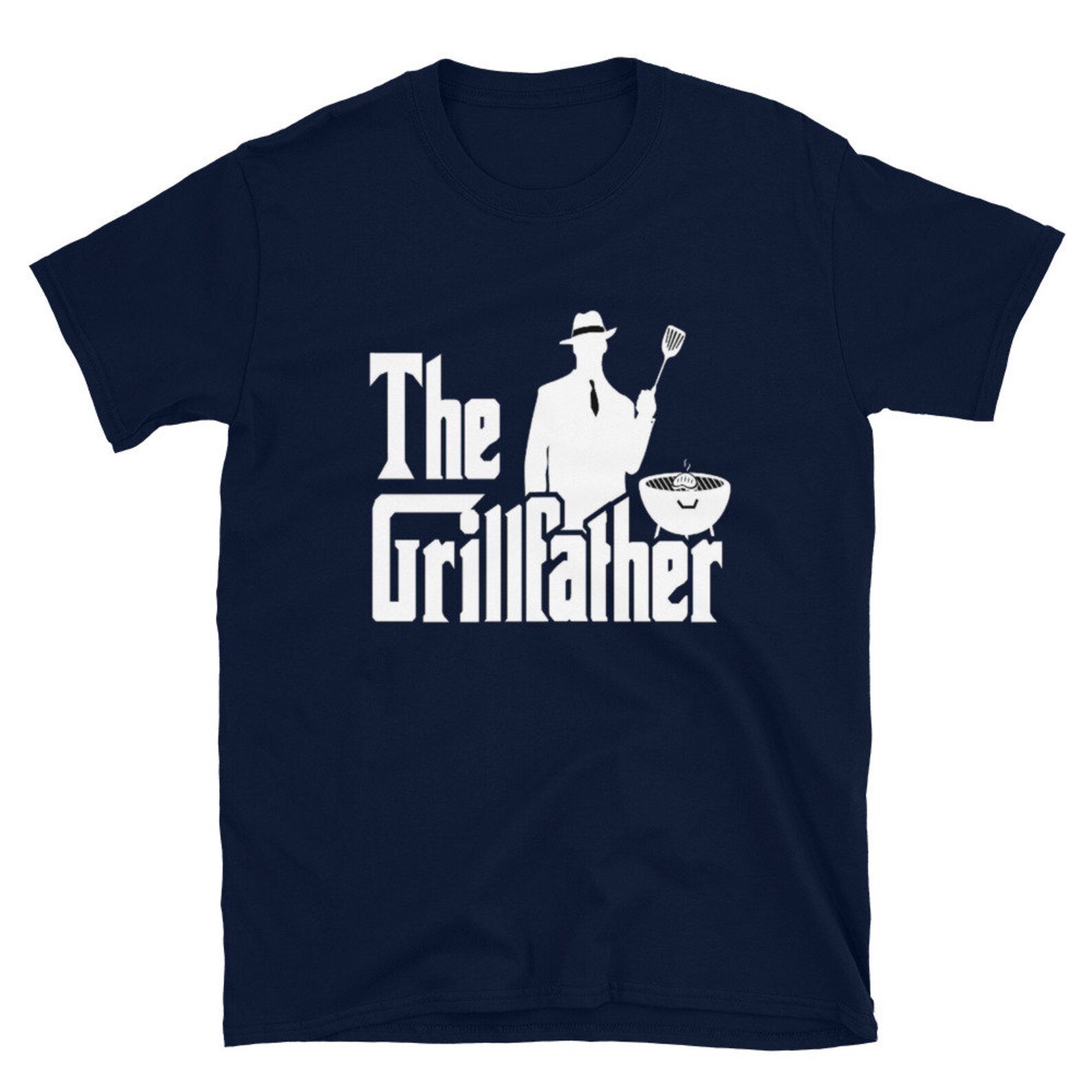 The Grillfather Dads BBQ Shirt Father's Day, Grilling Dad, Grill Father