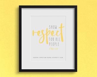 LOYALTY Bible Verse Wall Art Personalized Christian Gift | Etsy