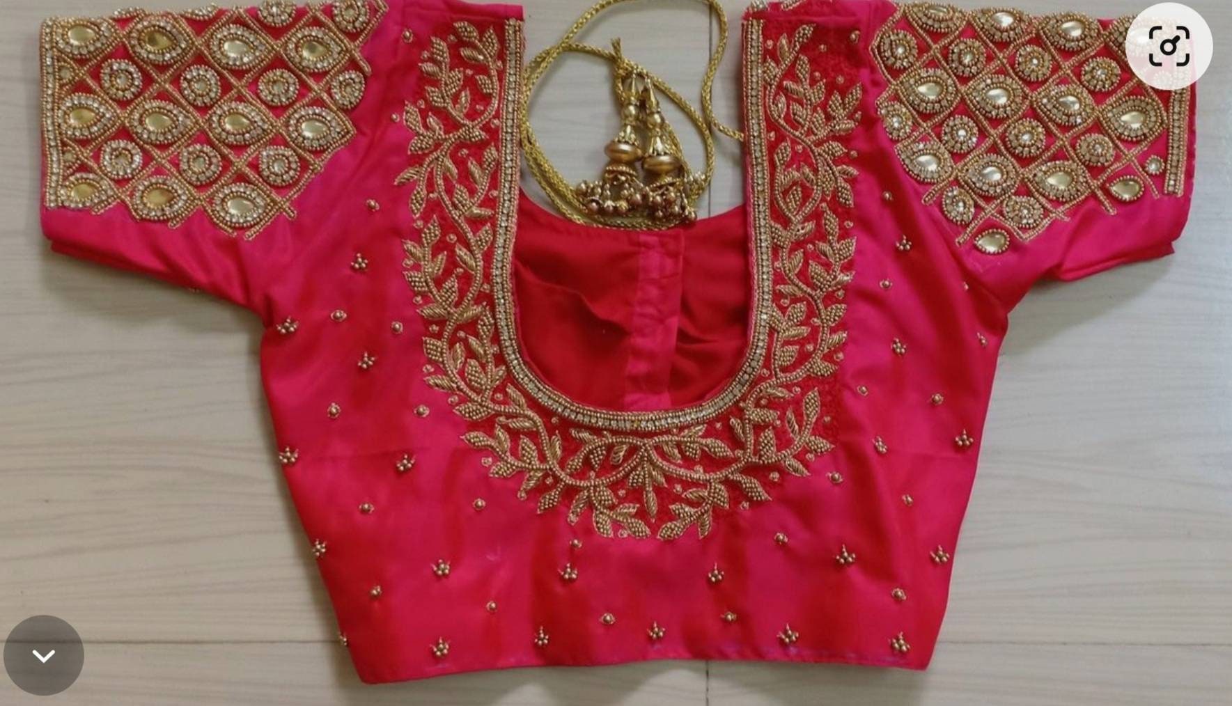 Exclusive indian Embroidery maggam work blouse readymade Etsy