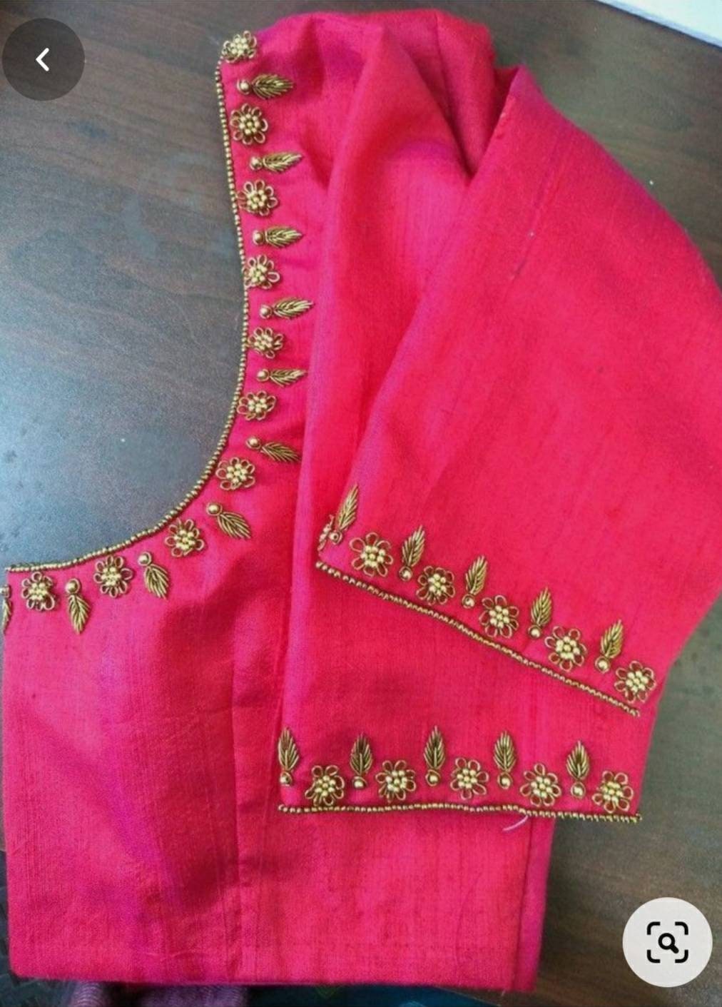 Exclusive indian Embroidery maggam work blouse readymade | Etsy
