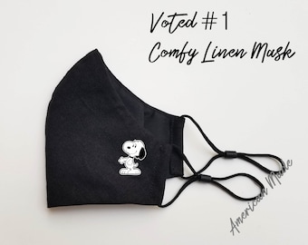 Unisex wiederverwendbare Nasengesichtsabdeckung Snoopy Peanuts Dog Yoga Lustige Namaste Half Face Dusts Baumwolle Winddicht Anti wiederverwendbar Komfortable atmungsaktive Sturmhaube f/ür Frauen M/änner