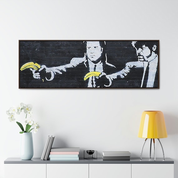 2　Banksy Pulp Fiction WCP Banksy 'Pulp Fiction' Print Sold for Over $100K | Hypebeast