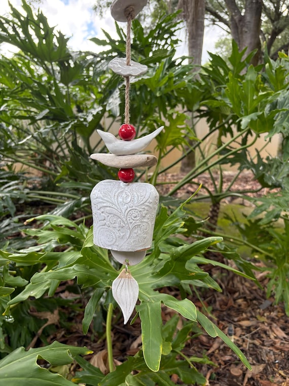 Handmade Ceramic wind bell