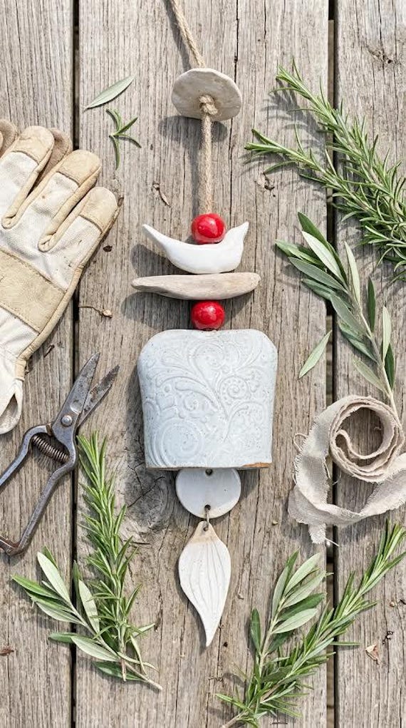Handmade Ceramic wind bell