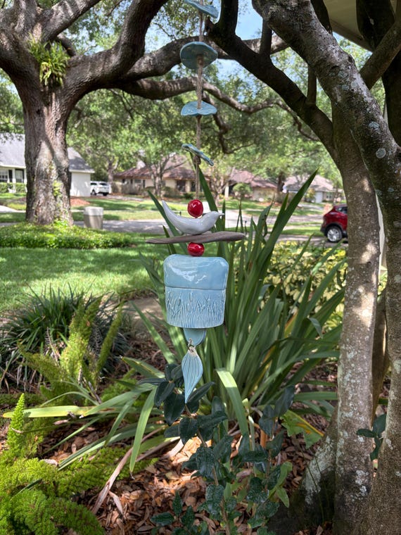 Handmade Ceramic Wind Bell