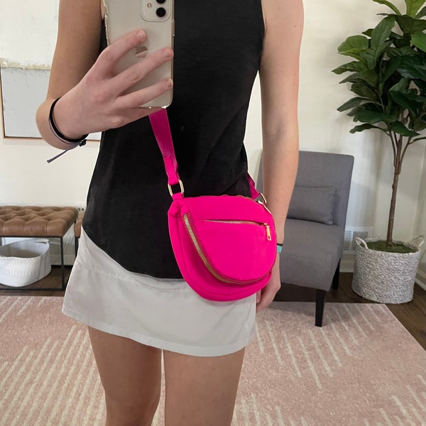 Nylon Crossbody Bag | Lulu Dupe | Festival Bag Dupe