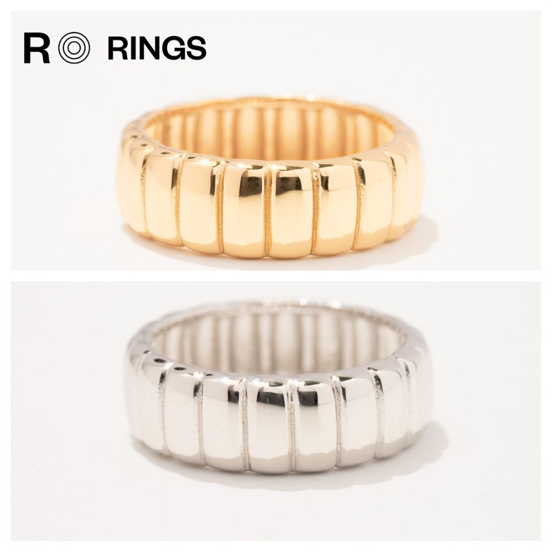 Vermeil Bubble Bold Ring
