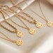 Gold FILLED SMILEY Face Necklace, Emoji Necklace, Antitarnish, Water Resistant, Emoji, Layer Necklace, paperclip, Christmas Gift