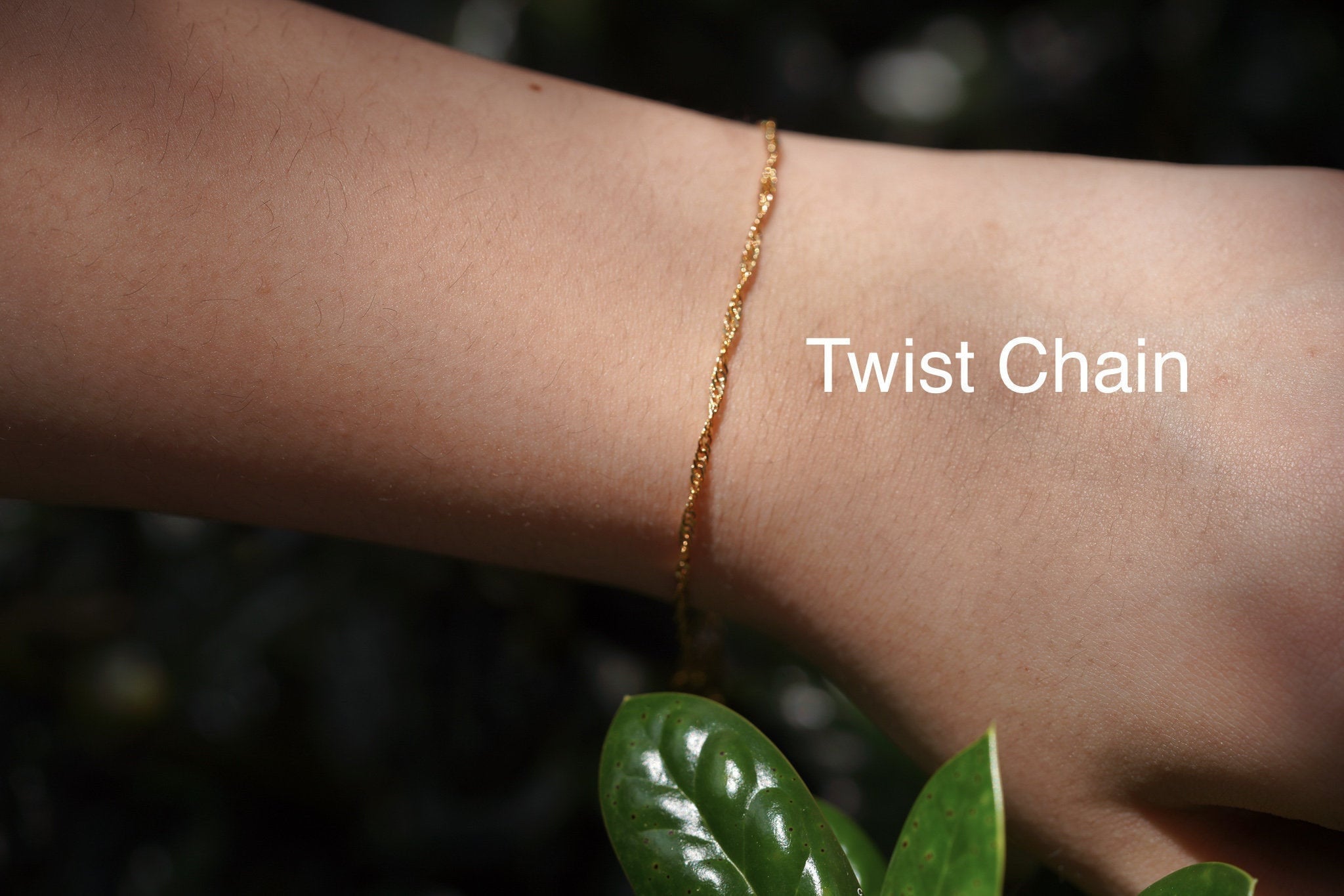 Twisted Link Bracelet – crystalsandco