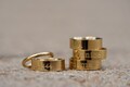 Custom Name Ring • Engraved Ring • Personalized Gift • Custom Initial Ring • Stackable Gold Ring • Christmas Gift • Unisex Wedding Ring