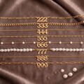 Angel Number Necklace 444, Dainty Numerology Pendant, Lucky Spiritual Jewelry, Layering Manifestation Necklace, Positive Energy Jewelry