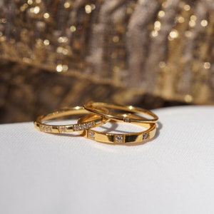 Gold Ring Set