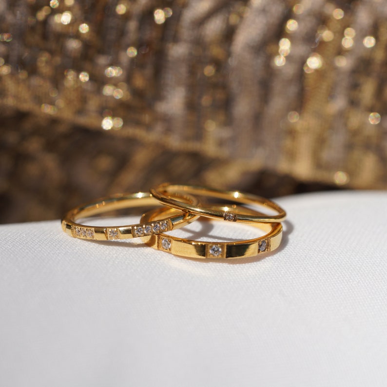 Gold Ring Set