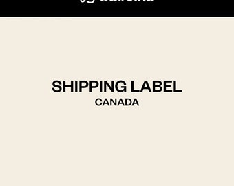 Shipping Label - Canada