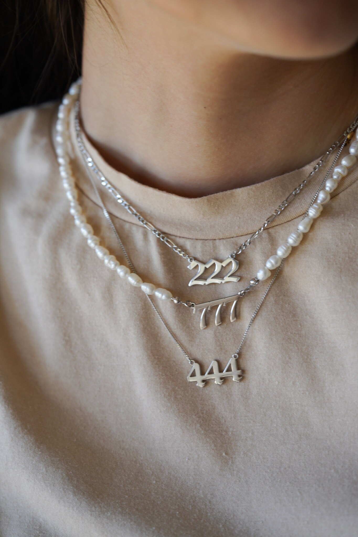 Angel Number Necklace 925 Solid 