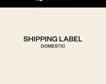 Shipping Label - Domestic