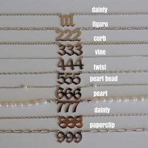 SIlver Angel Number Necklace, Personalized Gift, Pearl Angel Numbers Necklace, Lucky Number, WATERPROOF, Christmas Gift for her, Protection