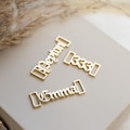 Personalized Name Shoe Buckle Gold, Silver, High Quality Customizable Shoelace Clip, Lace Decoration Charm, Shoe Accessories,Christmas Gift