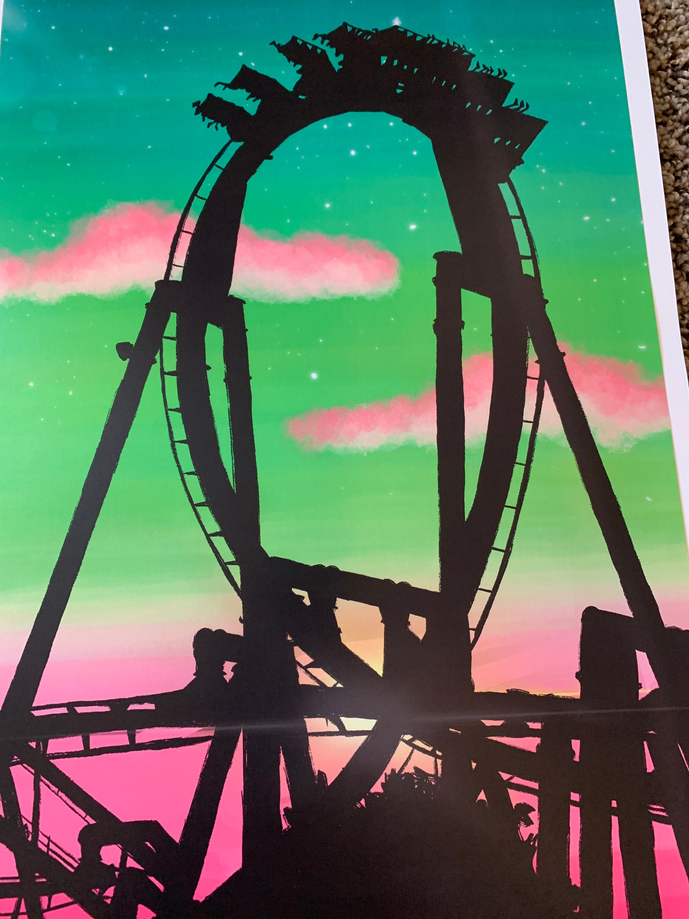 Raptor Sunset Print - Etsy