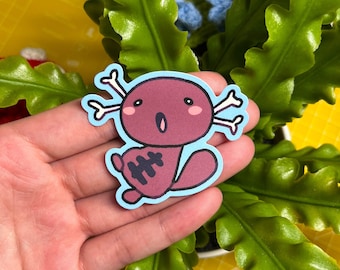 Muddy Creature Sticker | Matte Vinyl Laminated, Diecut Sticker