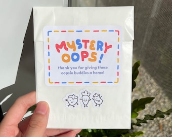 Mystery Oops Bag | B Grade Sticker Pack