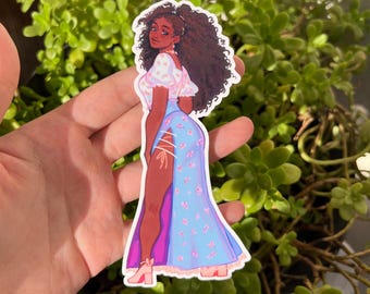 Cute Cottagecore Dress Sticker
