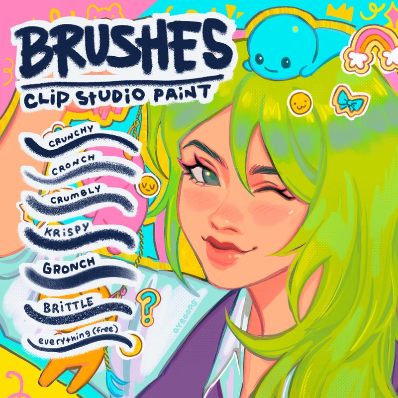 Ibispaint Brushes - Etsy