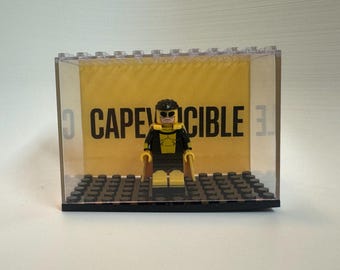 Invincible Capevincible Custom Minifigure With Included Custom Display