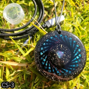 CUSTOM PEMF Pendant, Rodin Coil, Orgonite lifeforce energy, scalar field, 30% off PEMF Healing App Subscription, Vortex Toroidal Field!