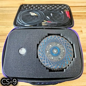 CS-9 PERSONALIZZATO, PEMF, 432 avvolgimenti, piastra bobina in orgonite Rodin con amplificatore da 300 W, doppio canale per app di frequenza, kit per il benessere energetico