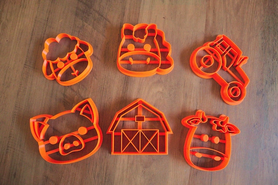 Full Set Farm Cookie Cutters Full Set Farm Cookie Cutters, Farm Cookie Cutters