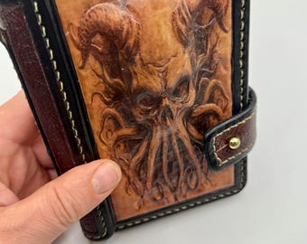 Call of Cthulhu - Leather Journal (Optional Mobile Phone Case)