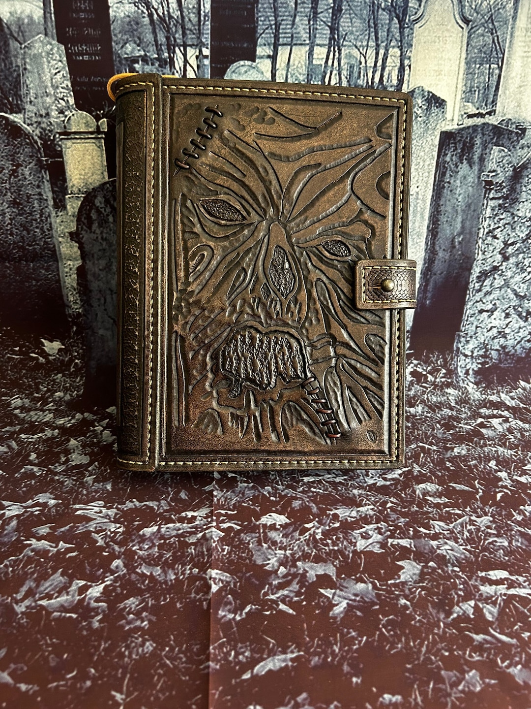 Necronomicon evil Dead Leather Journal Etsy