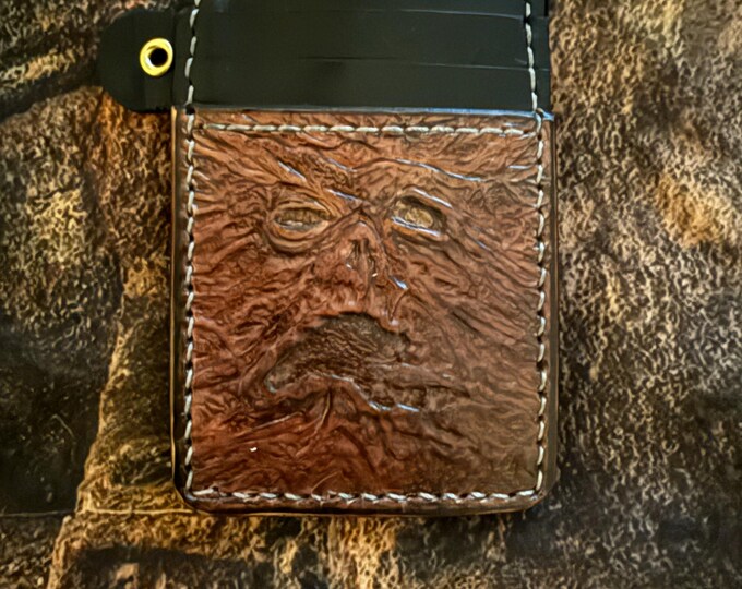 Necronomicon Cardholder ( 6 slots for cards and one pocket)
