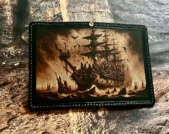 The Flying Dutchman - a diary for notes. Two pockets and three cardholders