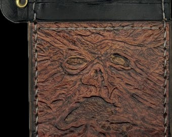 Necronomicon Cardholder ( 6 slots for cards and one pocket)