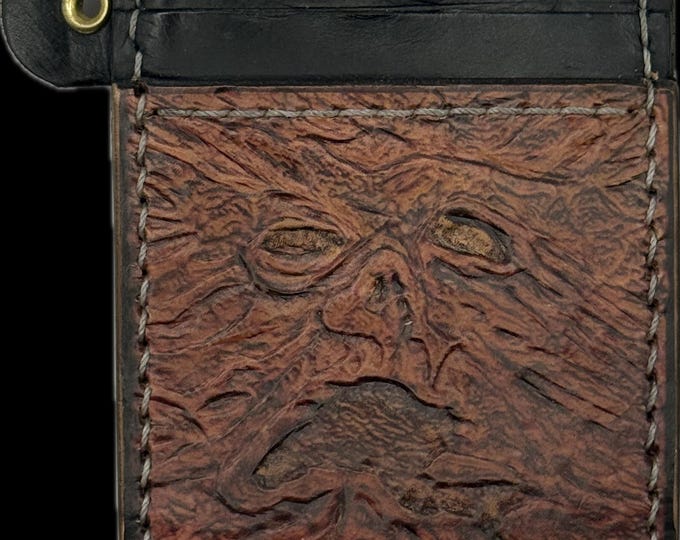 Necronomicon Cardholder ( 6 slots for cards and one pocket)