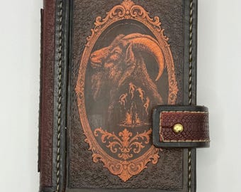 Black Phillip - The Witch (VVitch) leather journal cover