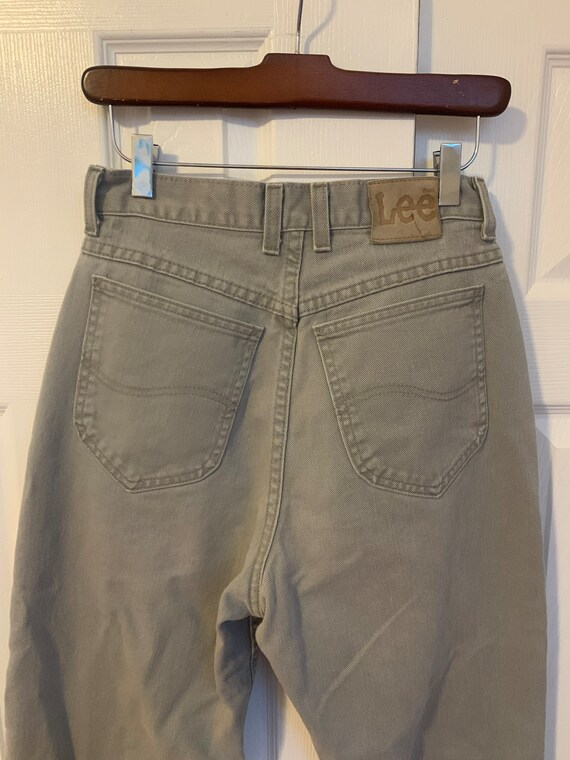 Vtg Grey Lee Jeans Lee’s Denim 27 Vintage 80s 90s 