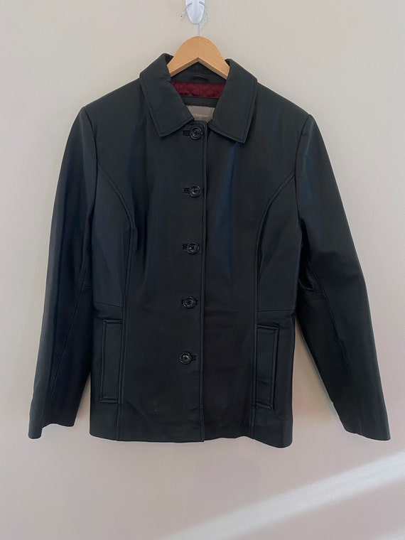 y2k Vintage Leather Jacket