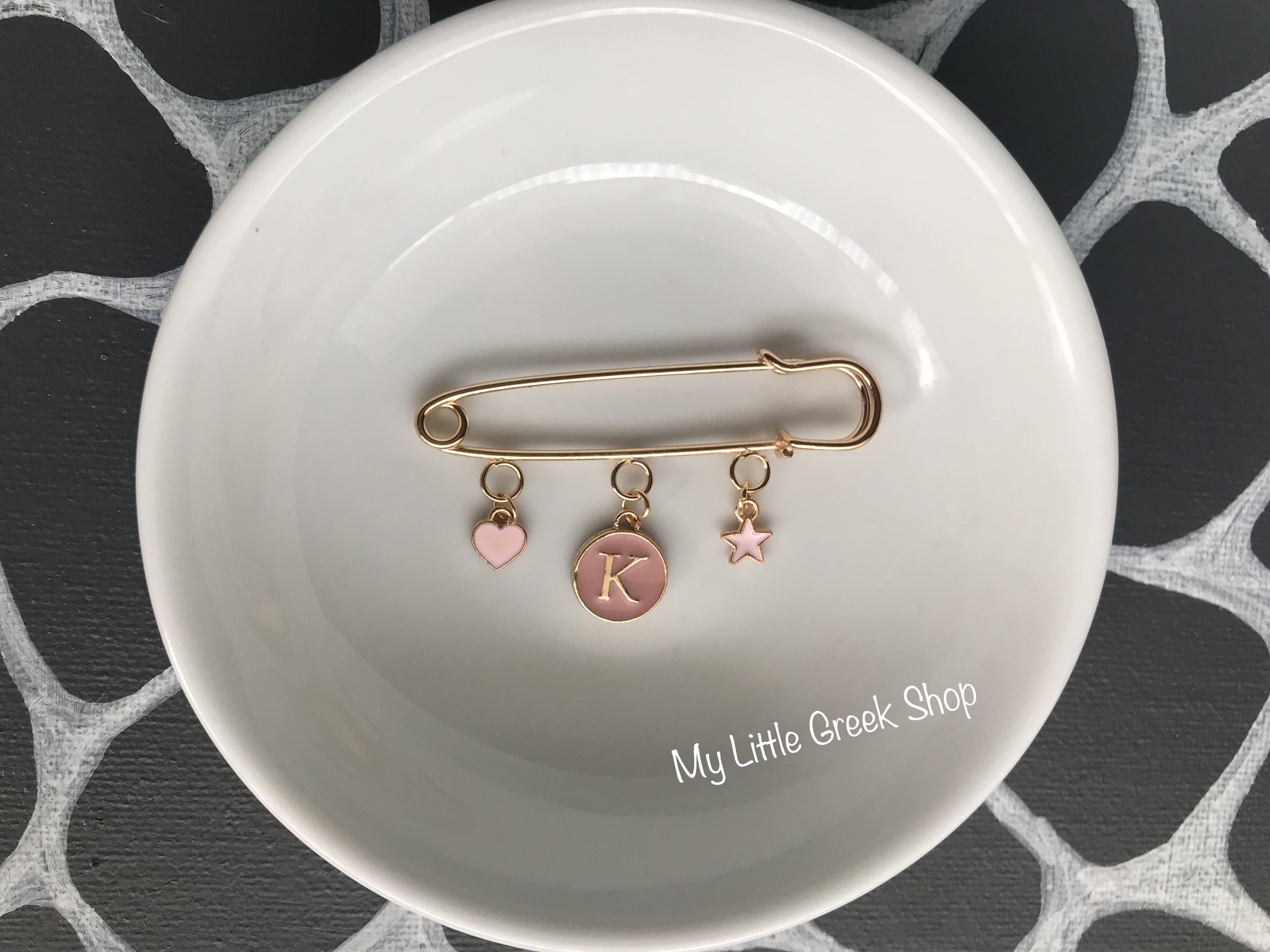 BRAND NEW Baby Personalised Pin Brooch Etsy