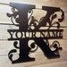 Personalized MONOGRAM Sign Home Decor Housewarming Wedding Gift - Etsy