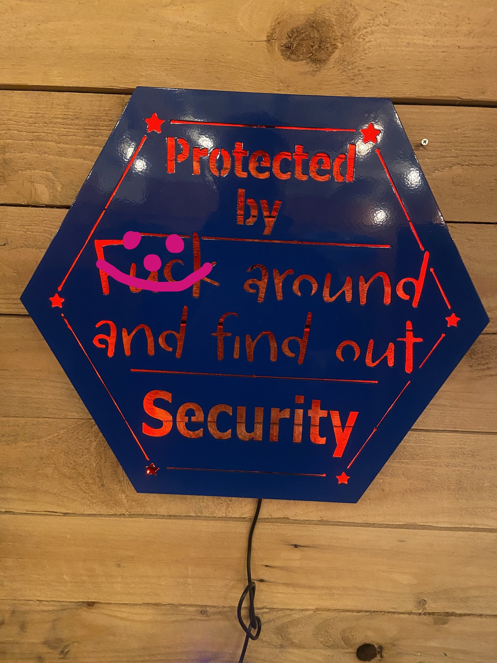 FAFO Security Sign Protected by 2a Second Amend Etsy