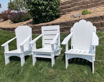 White Adirondack Chairs by Modirondack