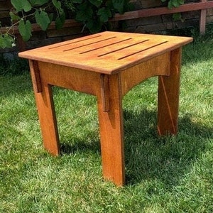 Adirondack-style Collapsible Side Table by Modirondack