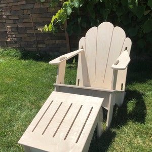 Modirondack ™ matching Adirondack footstool image 3