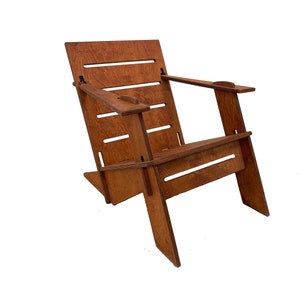 The Modern Collapsible Adirondack Chair by Modirondack