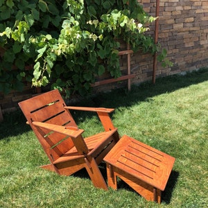 Modirondack ™ matching Adirondack footstool image 1