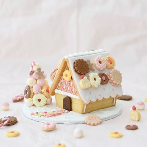 JILL's】gingerbread house cookie cutter set (00214)5p