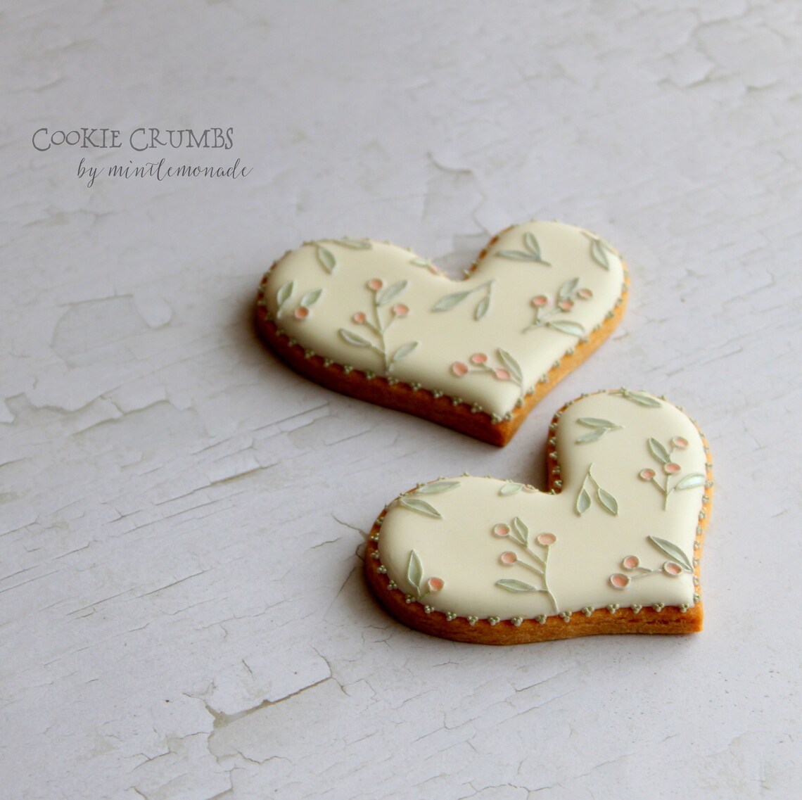 Cookie Crumbs Heart Cookie Cutter Set2pieces 00264 Etsy UK